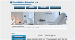 Desktop Screenshot of klinika-ginekologiczna.com